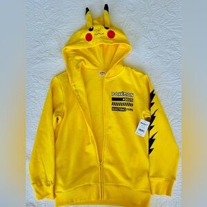 Yellow Pokémon Pikachu Hoodie